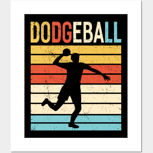 Dodgeball Player Vintage Posters and Art